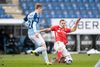 Rasmus Vinderslev (Sønderjyske - 24) mod Ylber Ramadani (VB - 16) Superliga: SønderjyskE - Vejle Boldklub. Søndag den 7 februar 2021. Sydbank Arena Haderslev... (Foto: Claus Fisker/Ritzau Scanpix)