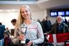 Clara Tauson efter sin sejr i 2019-juniorudgaven af Australian Open. Arkivfot: Jonas Olufson