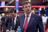 Fredag har Donald Trump sagt farvel til en topfigur, da hans kampagnechef, Paul Manafort, valgte at trække sig.. Foto: Carolyn Kaster/AP