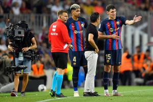 Det blev til en times spil i Andreas Christensens debut for Barcelona i lørdagens 0-0-kamp mod Rayo Vallecano.