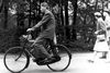 Bernhardt Jensens cykel bragte ham rundt i Aarhus. Arkivfoto