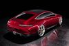 Det nye, elegante Mercedes AMG-Concept er den tredje selvstændige model fra AMG-divisionen. Foto: Mercedes