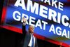 Trump har brug for flere penge for at føre valgkamp, der kan gøre USA »great« igen. Derfor afholder ahn nu en række fundraising-arrangementer i staten Californien. Foto: David Goldman/AP