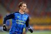 Brøndbys Simon Hedlund havde fri, da Brøndby tabte 2-3 til Horsens i weekenden, fordi han skulle giftes i Sverige. Foto: Foto: Lieselotte Sabroe/Ritzau Scanpix .
