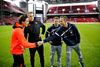 FCKs Thomas Delaney og Nicolai Jørgensen med FC Vestsjællands Rasmus Festersen og Henrik Madsen.