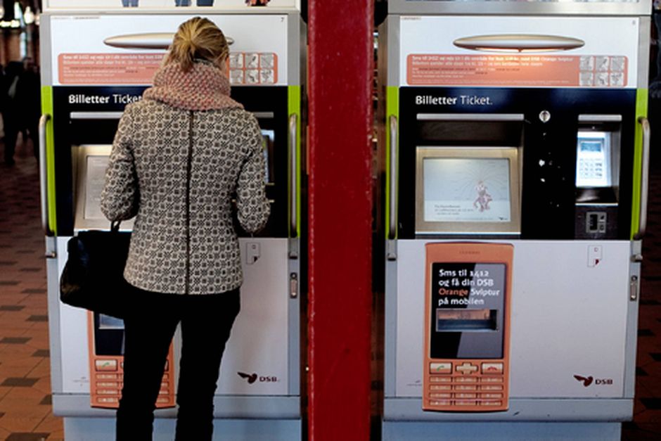 skepsis Inhalere hånd DSB lukker billetautomater omkring nytår