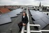 For hoteldirektør Nina Carlslund er det en vigtig mission at inspirere andre ved at fortælle om, hvad Scandic Aarhus City har gjort for at blive mere bæredygtigt – eksempelvis solceller på taget. Foto: Jan Dagø