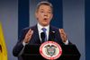 Colombias præsident Juan Manuel Santos. Foto: Fernando Vergara/AP