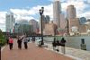 Boston er amerikansk storby blandet med europæisk historie. Foto: Boston Harbor Association