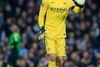 Joe Hart skal tirsdag aften prøve kræfter med Real Madrid-angriberne i den første CL-semifinale. Når Pep Guardiola til næste sæson overtager trænerposten i Manchester City, vil han i Joe Hart møde en helt anden målmandstype, end han var vant til i Bayern Münchens Manuel Neuer. Foto: Jon Super/A