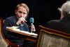 Michel Houellebecqs nye roman udkom samme dag, som massakren i Paris fandt sted. Han har hastigt forladt landet igen og aflyst alle pr-fremstød for bogen. Foto: Tamas Kovacs/AP/MTI
