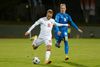 Christian Eriksen kom på måltavlen, da Danmark i søndags bankede Island med 3-0. Foto: Haraldur Gudjonsson/Ritzau Scanpix