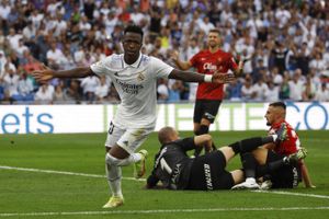 Real Madrid vandt for femte gang i træk og topper fortsat den bedste spanske fodboldrække.