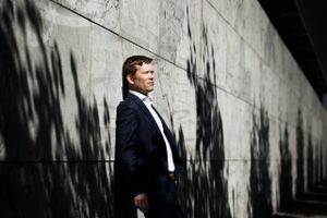 Simon Haldrup, en af Danske Banks forretningsudviklingschefer. Foto: Mathias Svold