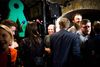 Uffe Elbæk til Alternativets valgfest i København. Foto: JONAS OLUFSON/Ritzau Foto