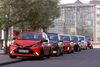Fornyet kamp om at være den bedste i mikroklassen: Vi har samlet seks oplagte kandidater, nemlig de tre nye Toyota Aygo, Peugeot 108 og Citroën C1, der kører mod Volkswagen up!, Hyundai i10 og Kia Picanto. Foto: Flemming Haslund