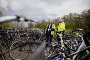 Siden efteråret har Aarhus Kommune indsamlet ejerløse cykler. Resultatet af kampagnen gør toppolitiker deprimeret.