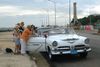 Veteranbilerne er ved at blive et sjældnere syn - selv i Havana. Fotos: Beile Grünbaum