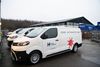 Transport med kølerum til at fragte covid-19 vaccinen rundt, fotograferet hos Region Hovedstadens Enhed for Logistik & Forsyning i Glostrup, tirsdag den 22. december 2020. Foto: Nils Meilvang/Ritzau Scanpix