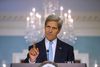 I en følelsesladet tale forberedte USA's udenrigsminister, John Kerry, i aftes amerikanerne på endnu en krig. Foto: Charles Dharapak/AP