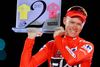 Chris Froome vandt Vueltaen i september. Foto: Francisco Seco/AP