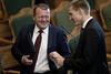 Onsdag aften skulle Kristian Thulesen Dahl (DF) og Lars Løkke Rasmussen (V) mødes og forsøge at løse den krise, forhandlingerne om en finanslov og en skattereform er gerådet ud i. Arkivfoto: Peter Hove Olesen/Polfoto