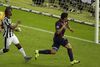 Luis Suarez bragte Barcelona på sejrskurs med scoringen til 2-1.
