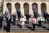 G7-landene har de seneste dage holdt møde i London. (Photo by HENRY NICHOLLS / POOL / AFP)