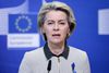 EU-Kommisions formand, Ursula von der Leyen har i dag meldt ud på Twitter, at yderligere 160 personer rammes af sanktioner. Foto: Kenzo Tribouillard/Reuters