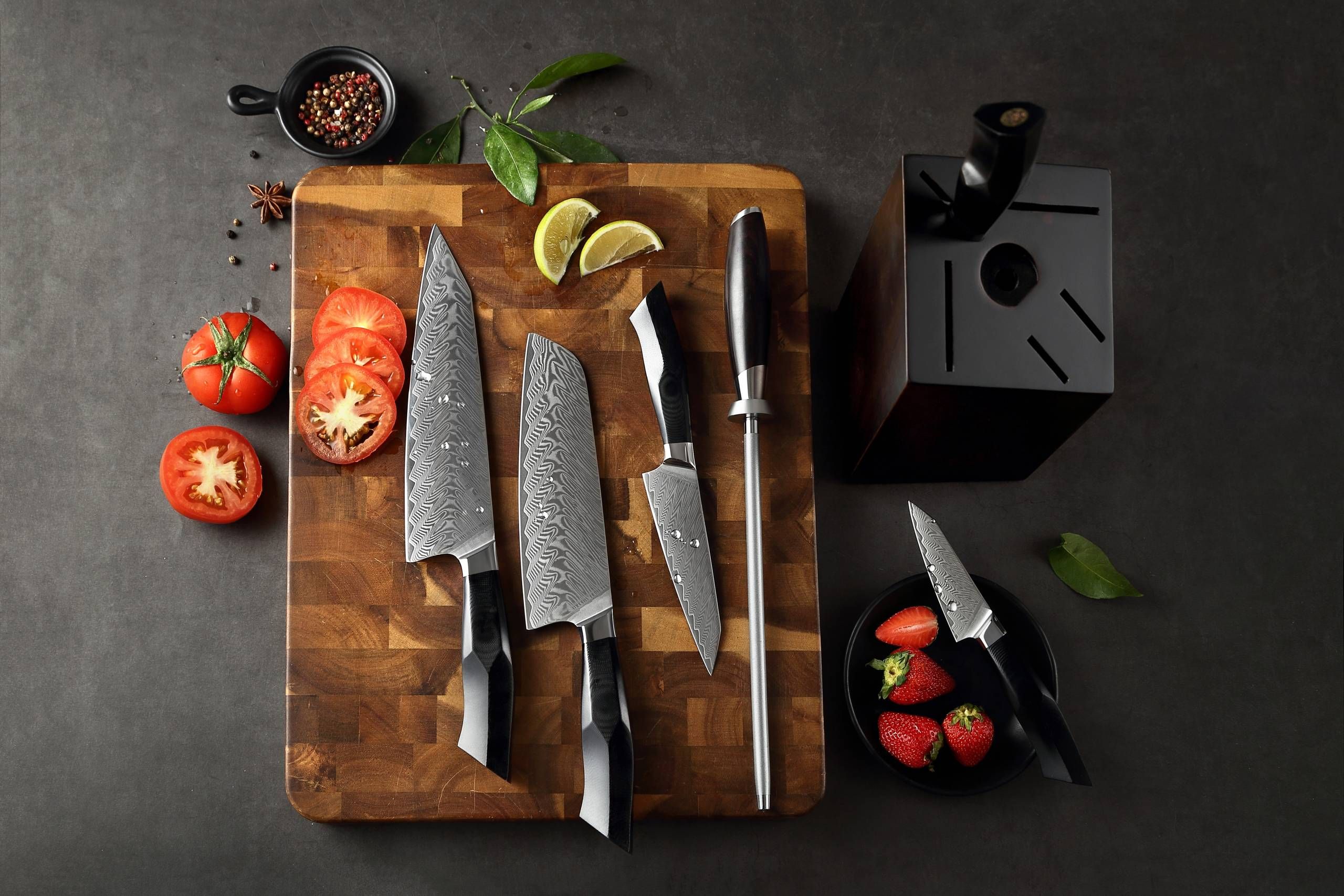 De bedste køkkenknive på markedet finder Qknives