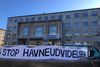 Der har været flere folkelige protester mod en havneudvidelse. Arkivfoto: Danni Paulsen.