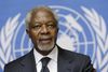 Annan arbejdede næsten hele sit voksenliv i FN-systemet og blev den første sorte afrikanske leder for organisationen. Han var generalsekretær fra 1997 til 2006. Foto: Denis Balibouse/Reuters