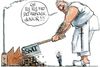 Regeringen vil sænke arveafgiften for familieejede virksomheder. Lovforslaget vil, påstås det, sikre, at der er penge i virksomhederne til at skabe vækst og arbejdspladser. Illustration: Rasmus Sand Høyer