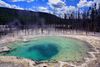 Emerald Spring i Yellowstone nationalpark.