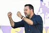 Lederen af det højrenationale parti Lega, Matteo Salvini, har under valgkampen i Italien kritiseret Vestens sanktioner mod Rusland. Foto: Flavio Lo Scalzo/Reuters