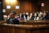 Oscar Pistorius i retten i Pretoria, Sydafrika. Foto: Siphiwe Sibeko/AP