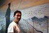 Den britiske historiker Andrew Choong er ansat på National Maritime Museum i Greenwich i London, hvor han i to år har forberedt en netop åbnet særudstilling om slaget ved Jylland. Foto: Henrik Thomsen