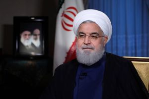 Donald Trump vil lide samme skæbne som Iraks eksleder Saddam Hussein, siger Hassan Rouhani i tale. 
