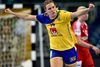 Johanna Westberg har scoret for Sverige mod Danmark. Foto: Lars Poulsen