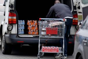 Øl og sodavand er fortsat de store varegrupper som bliver solgt i den dansk/tyske grænsehandel. Foto: Jens Dresling