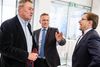 Asger Aamund har støttet op om Liberal Alliance i mange år. Her ses han ved partiets landsmøde i 2014 i selskab med Anders Samuelsen og Simon Emil Ammitzbøl-Bille. Arkivfoto: Stine Bidstrup