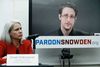 Edward Snowden har efter tre år i Rusland på det seneste advokeret for en benådning af den amerikanske præsident Barack Obama. I forvejen har flere organisationer som pardonsnowden.org arbejdet for, at Snowden kan undgå retsforfølgelse, hvis han vender hjem til USA. Foto: Mary Altaffer/AP