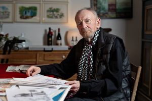 Bladtegneren Kurt Westergaard bliver hædret på sociale medier for både sin streg og sit væsen. Han blev 86 år.