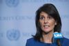 USA’s FN-ambassadør Nikki Haley talte dunder til Rusland og til Syriens hersker Assad efter giftgasangrebet i Syrien. Foto: Mary Altaffer/AP