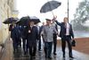 Præsident Putin på besøg forleden i Skt. Petersborg til Flådens Dag. Kreml ændrer konstant spillereglerne for at sikre sig overhånd ved valgene. Foto: Mikhail Klimentjev/AP