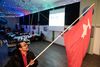 Inuit Ataqatigiit (IA) holder valgfest i Nuuk og kan løfte fanen som Grønlands største parti. Foto: Emil Helms/Ritzau Scanpix