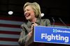 Den demokratiske præsidentkandidat Hillary Clinton