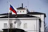 Danmark har udvist 15 ansatte på den russiske ambassade i København for spionage. Ambassaden er ikke tilfreds. Arkivfoto: Liselotte Sabroe/Ritzau Scanpix