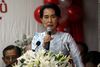 Den burmesiske leder Aung San Suu Kyi.