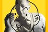 Tegneren og hans værk: Hergé og Tintin. Illustration: Robert Kayaert – SOFAM, 1958, © 2018 Robert Kayaert / Droits SOFAM – Belgique
